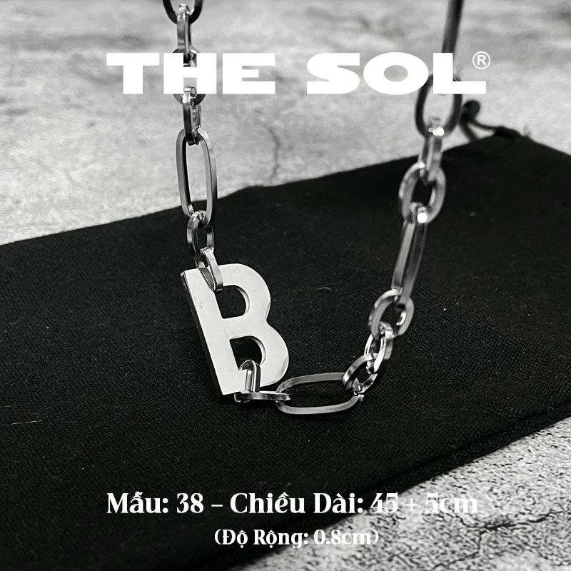 Dây Chuyền Titan Unisex Metal B - Mẫu 38