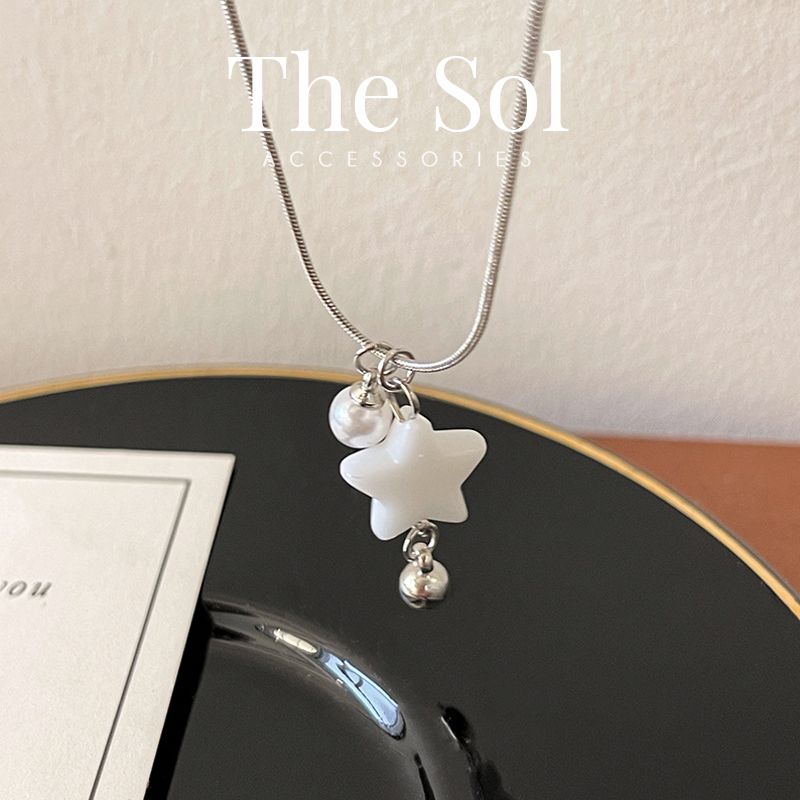 Dây Chuyền Hàn Quốc Pearl Star