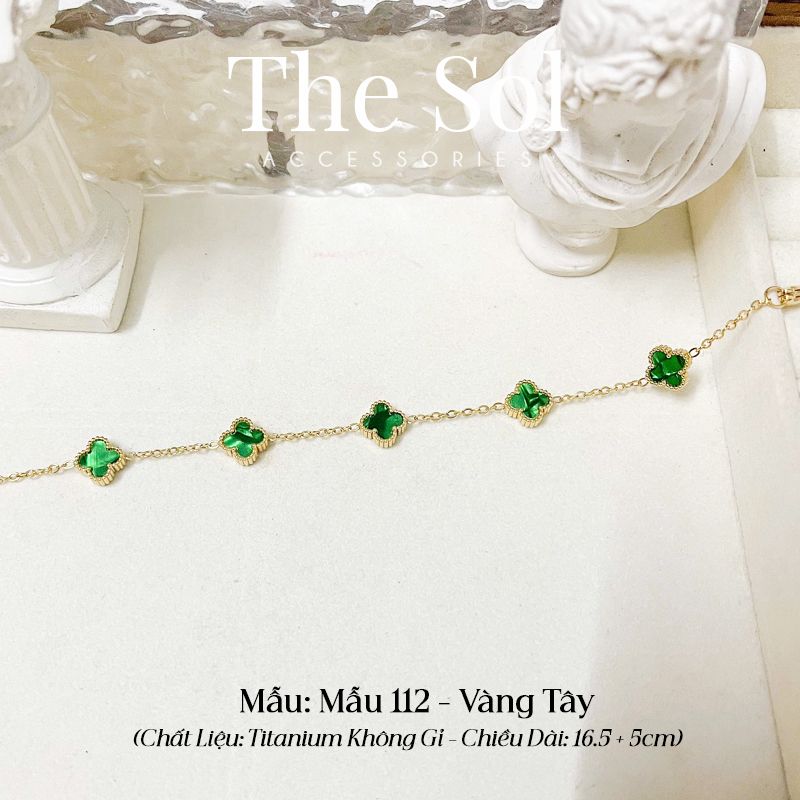 Lắc Tay Titan Green Lou 0.9cm - Mẫu 112