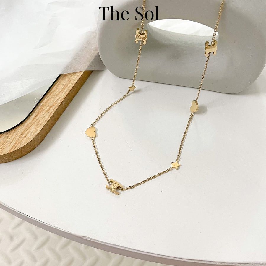 Dây Chuyền Titan Choker Celine