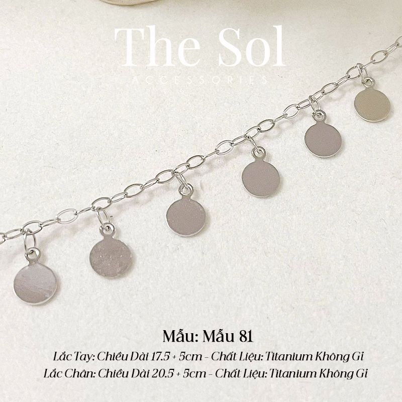 Lắc Chân Titan The Circles - Mẫu 81