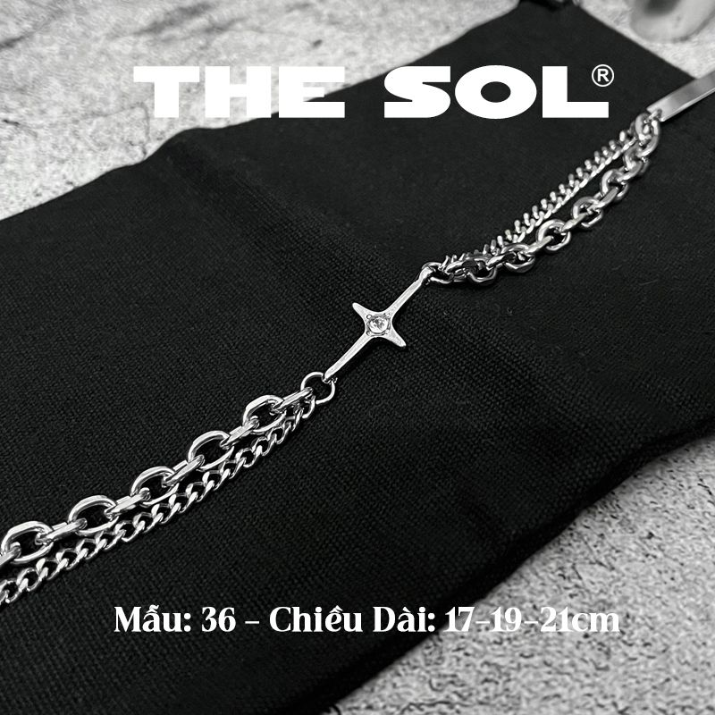 Lắc Tay Titan Dia Cross In Center - Mẫu 36