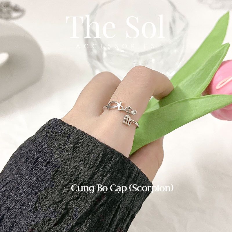 Nhẫn Hàn Quốc Solar Zodiac
