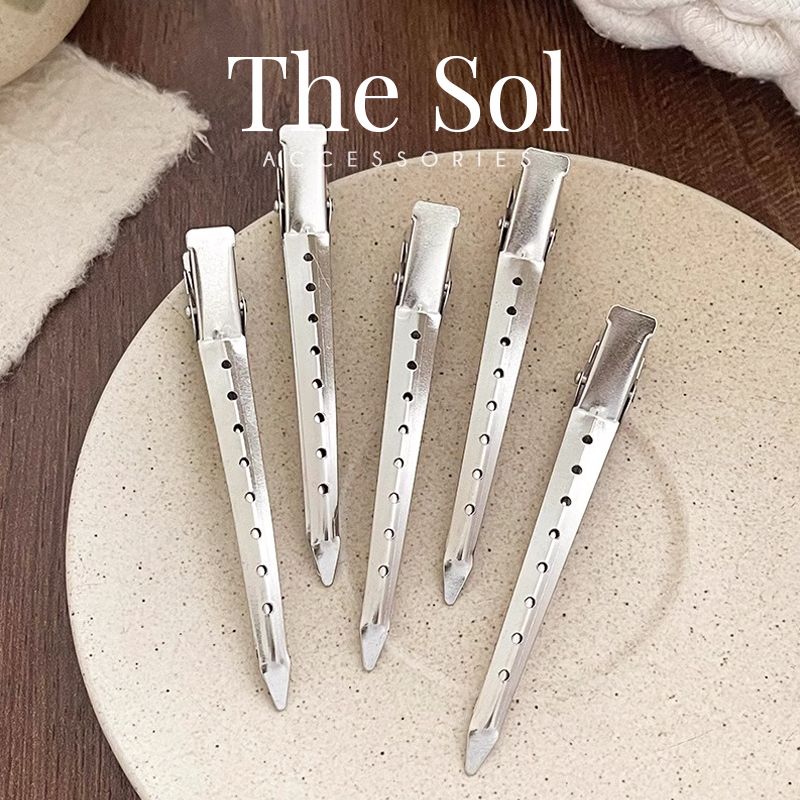 Kẹp Mỏ Vịt Hàn Quốc Silver Lady