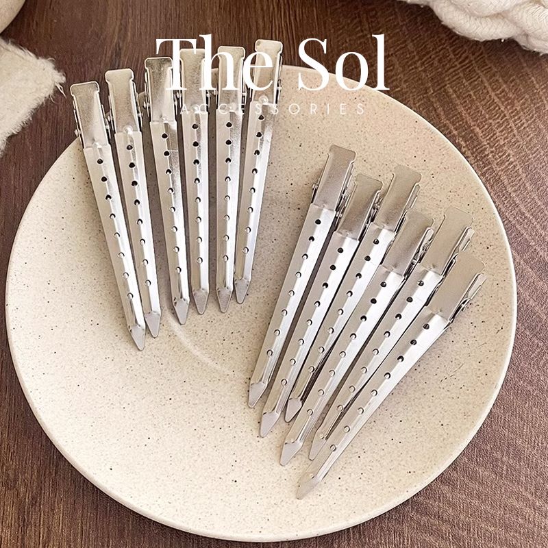 Kẹp Mỏ Vịt Hàn Quốc Silver Lady