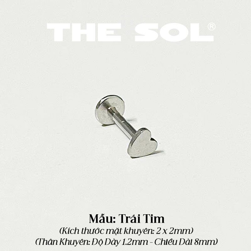 Khuyên Tai Titan TRAGUS Mini Shape