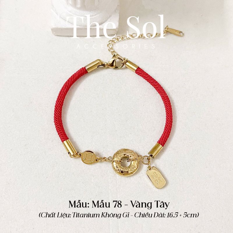 Lắc Tay Titan Kim Tiền - Mẫu 78