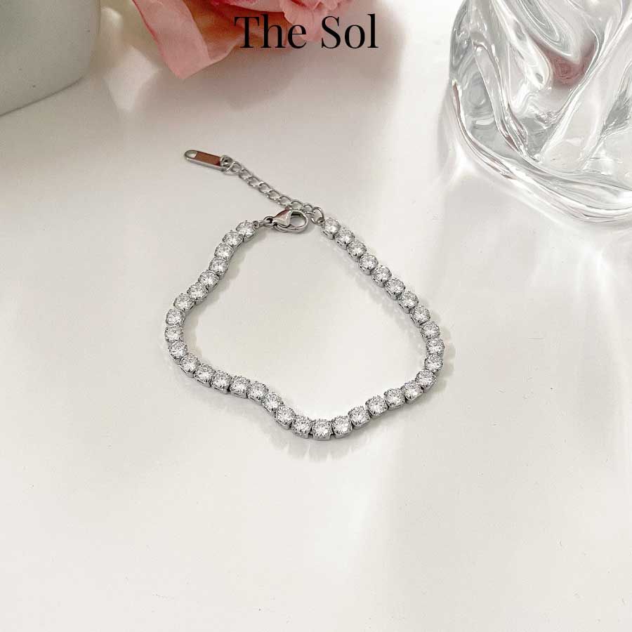 Lắc Tay Titan Diamond Line - Mẫu 34