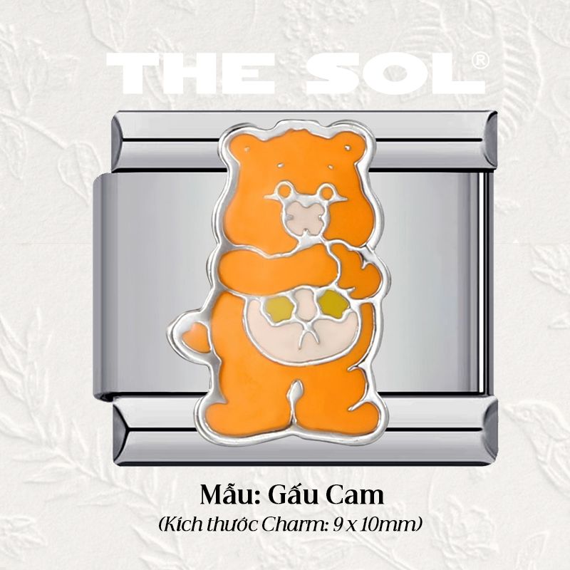 Charm Titan Italian Bracelet - Bear Charm