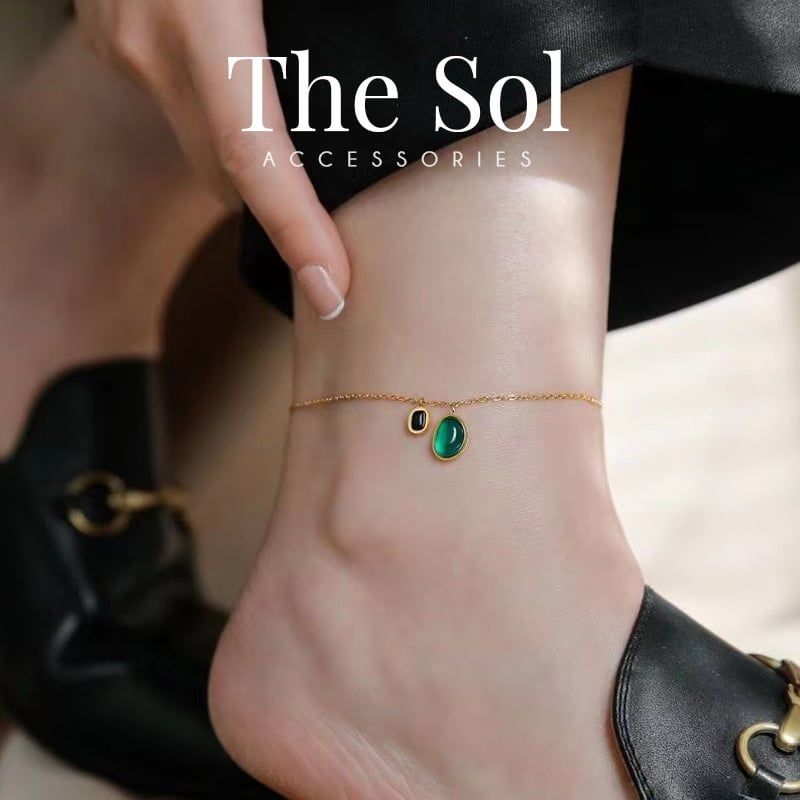 Lắc Chân Titan Green Pea