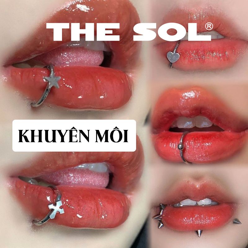 Khuyên Môi Titan Unisex