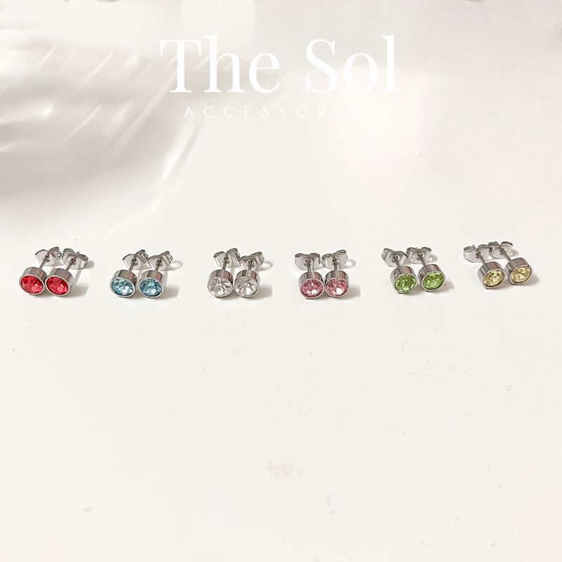Bông Tai Titan Colour Diamond