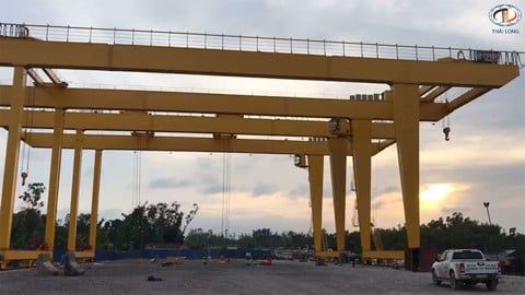  50T double girder gantry crane 