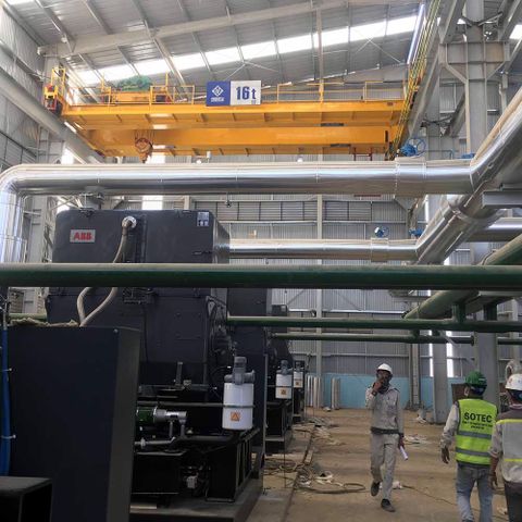  16T double girder overhead crane 