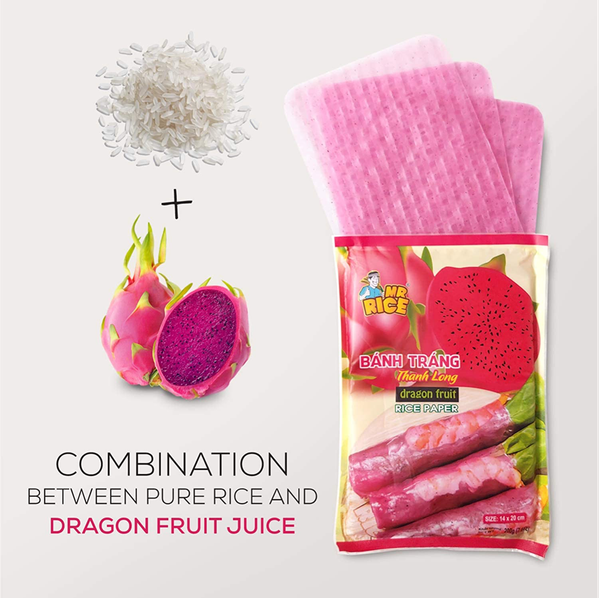  DRAGON FRUIT RICE PAPER 