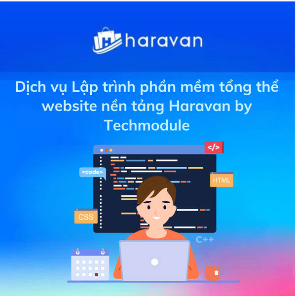 Dịch vụ Lập trình phần mềm tổng thể website nền tảng Haravan by Techmodule