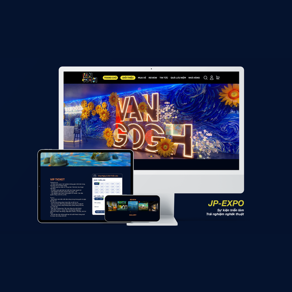 Thiết kế giao diện website thương hiệu JP-EXPO - Haravan