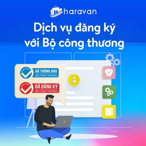 Dịch vụ Đăng ký và Thông báo Website với Bộ Công Thương by GMO - Haravan