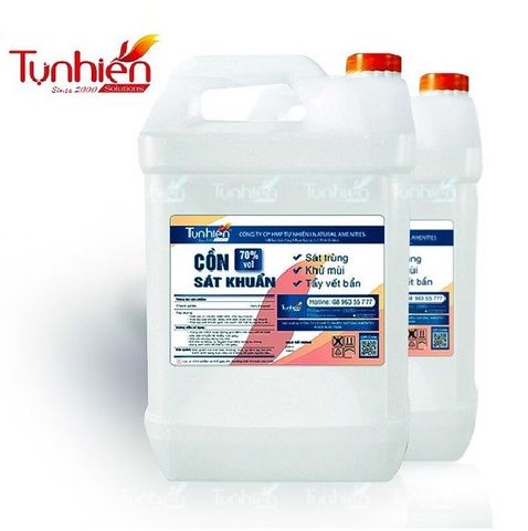 Cồn Ethanol 70 độ can 5000ml