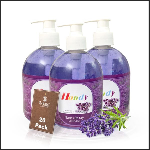 Combo 15 chai tặng 5 chai Handy Lavender 500ml