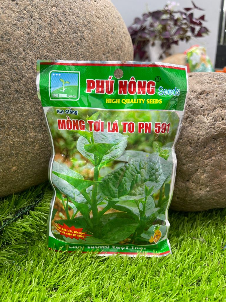 Hạt giống mồng tơi lá to PN 591