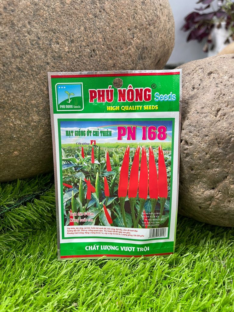 Hạt giống ớt chỉ thiên PN 168