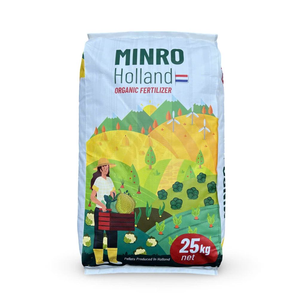Phân hữu cơ Minro Hà Lan bao 25kg