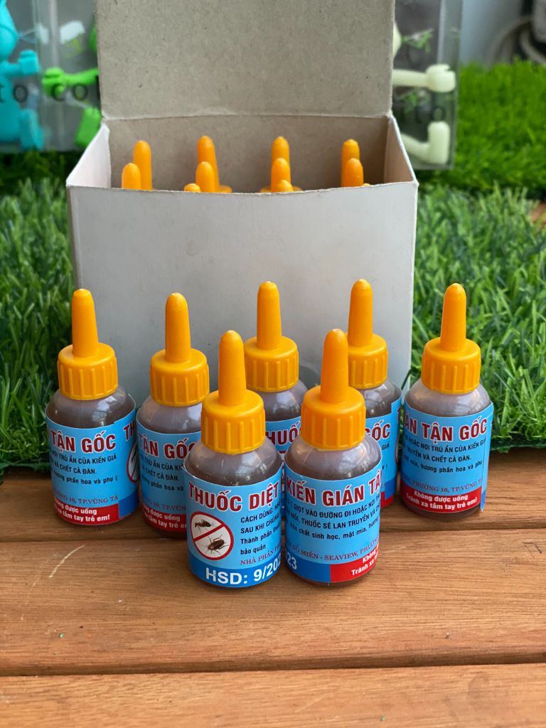 Thuốc diệt kiến chai nhỏ giọt