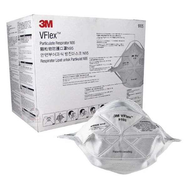 KHẨU TRANG 3M VFLEX 9105 N95 CHỐNG BỤI VÀ VIRUS