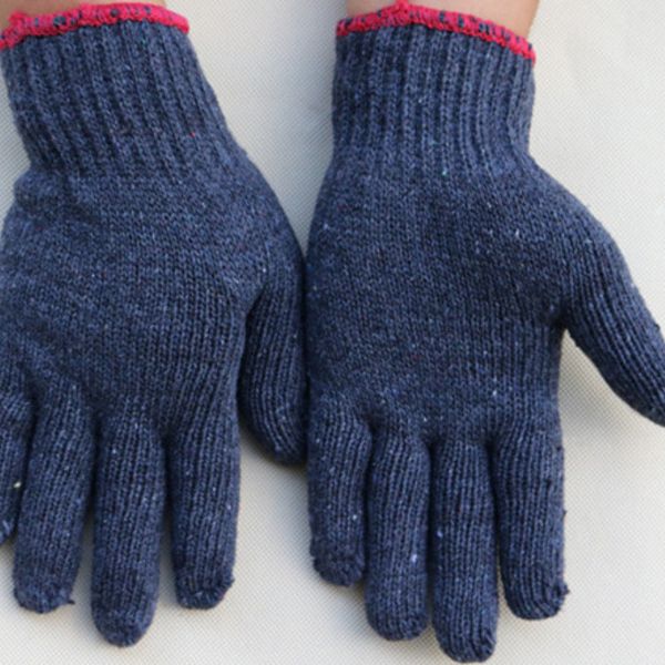 Găng tay len 45g (Màu xám đen)