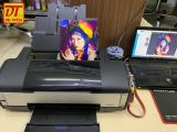 Epson G4500 in decal đế vàng cuộn (Máy in, máy cán màng, máy cắt bế decal)