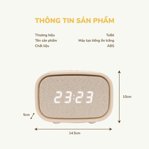  Máy Tạo Tiếng Ồn Trắng MS 9123 