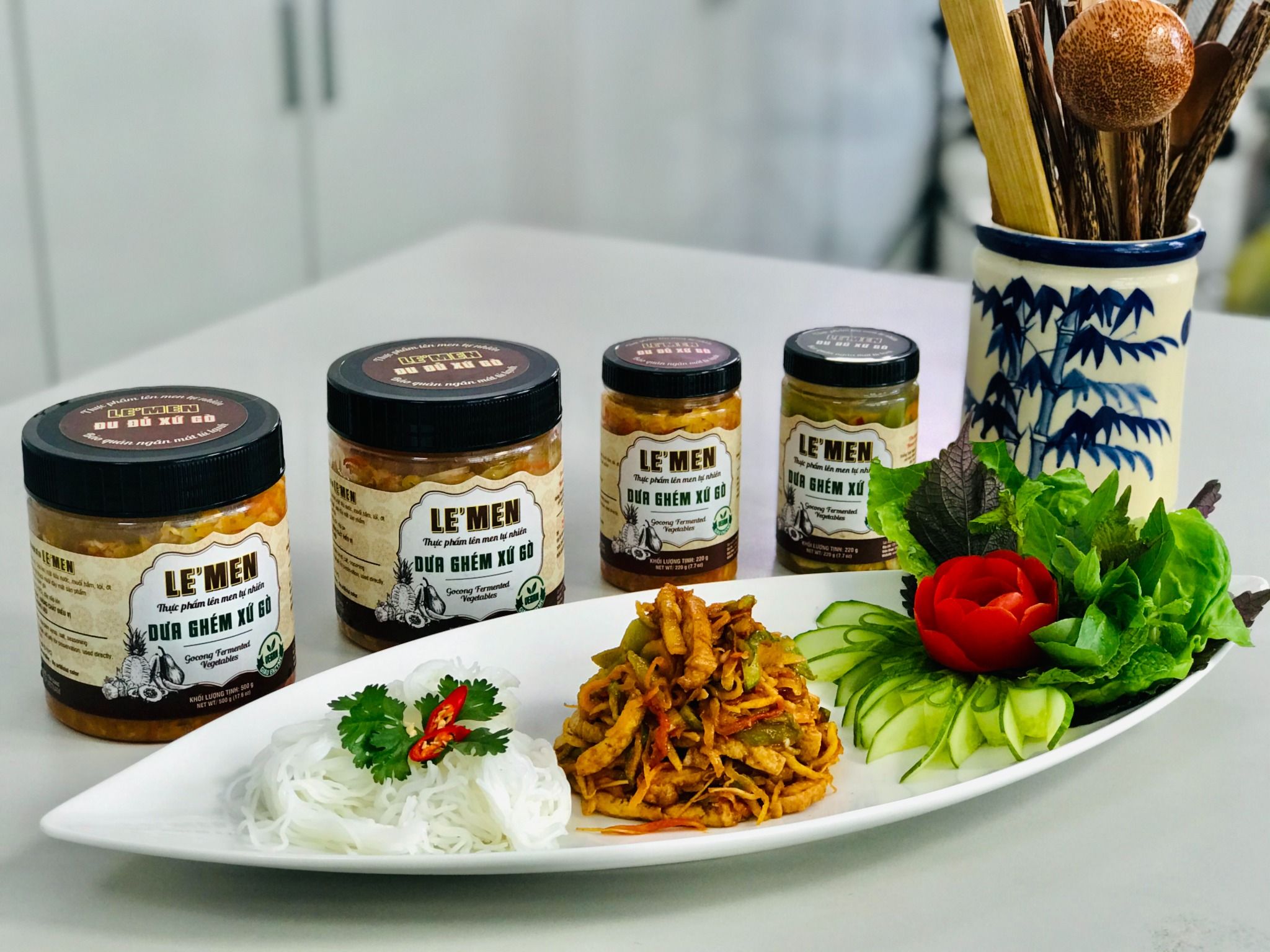 Dưa Ghém Đu Đủ Le'men