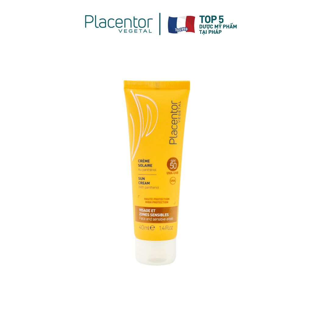 Kem chống nắng Placentor High Protection Sun Cream SPF 50, PA++++