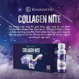  Nước uống đẹp da, ngủ ngon Kinohimitsu Collagen Nite (Hộp 10 chai) 