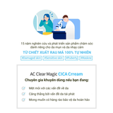  Kem dưỡng da mụn AC Clear Magic Cica Cream (60ml) 