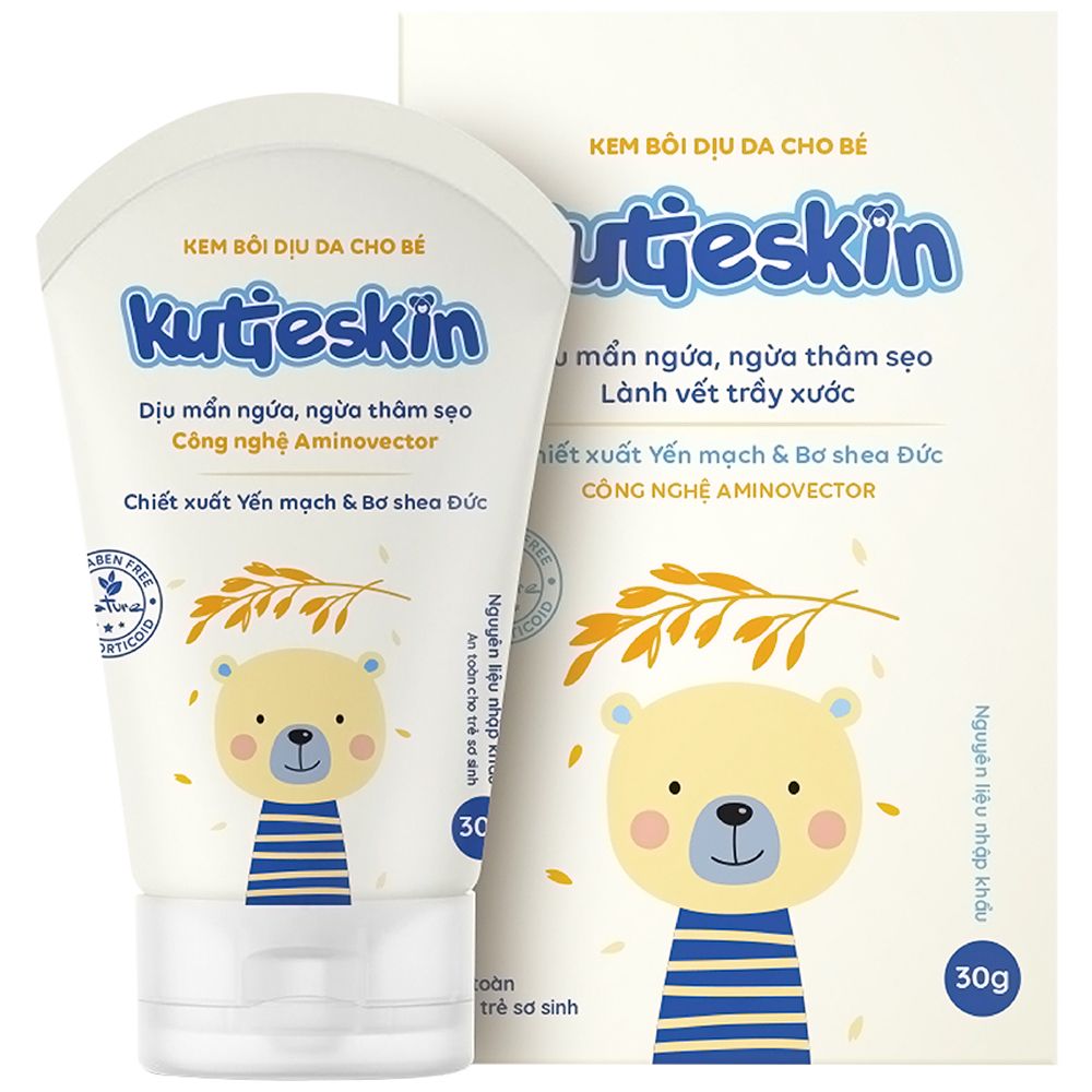 Kem bôi dịu da, ngừa hăm, thâm sẹo Kutieskin 30g