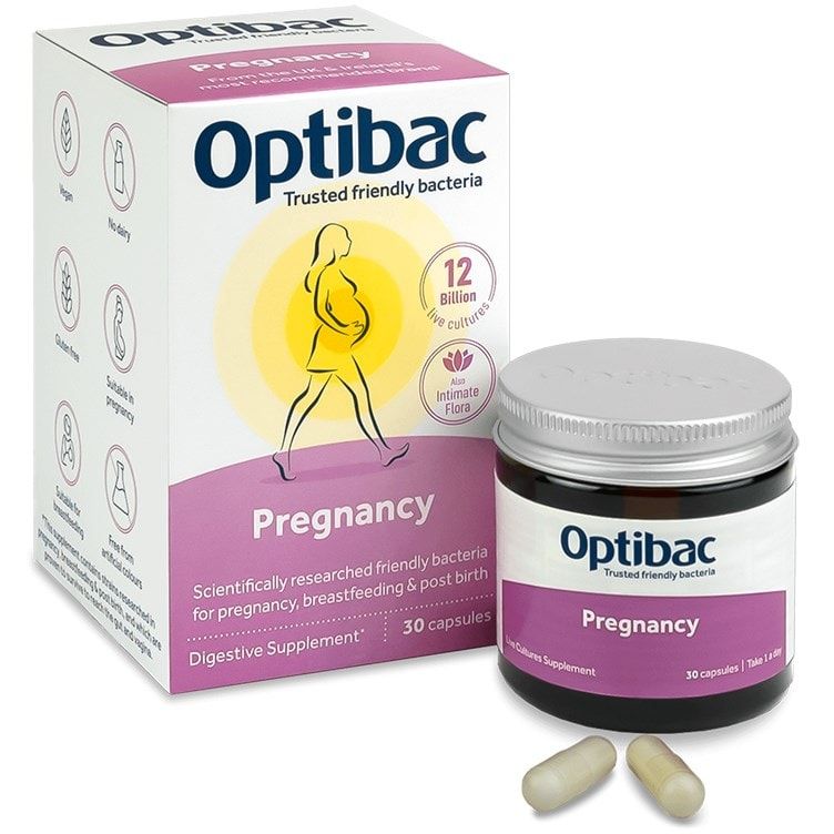 Men phụ khoa Optibac Pregnancy cho mẹ bầu