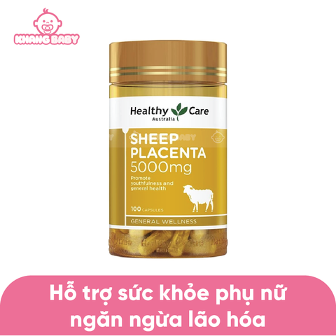 Nhau thai cừu Healthy Care Sheep Placenta 100 viên