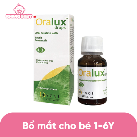 Siro bổ mắt cho bé ORALUX 1Y+