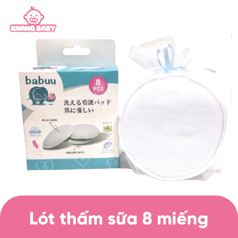 Lót thấm sữa Babuu 8 miếng