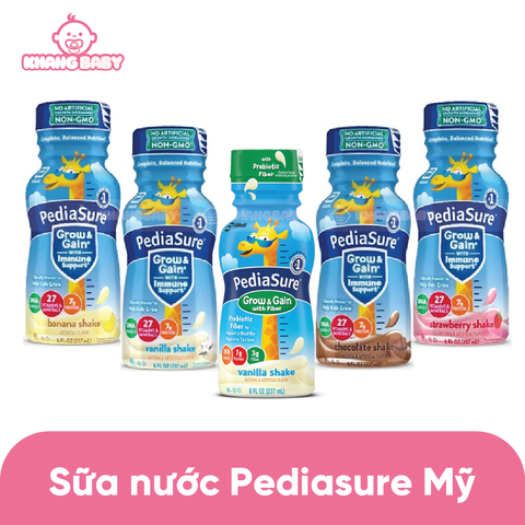 Sữa nước pha sẵn Pediasure Mỹ 1Y+