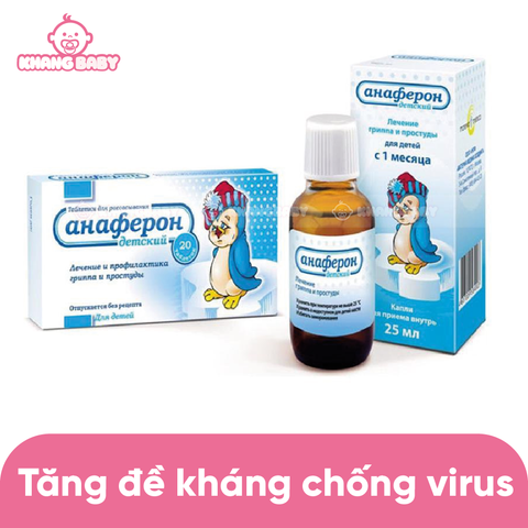 Tăng đề kháng Anaferon chim cánh cụt Nga