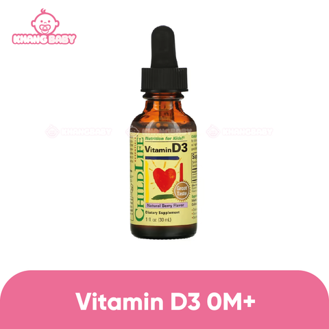 Vitamin D3 Childlife 30ml 0M+
