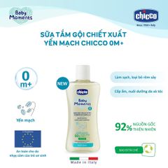 Sữa tắm gội Chicco 0M+