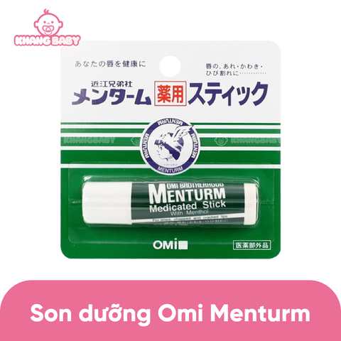 Son dưỡng môi Omi Menturm Nhật Bản