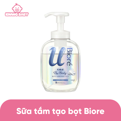 Sữa tắm tạo bọt Biore 540ml