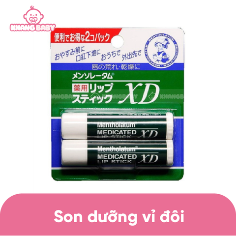 Son dưỡng môi Rohto Mentholatum Lipstick Nhật Bản