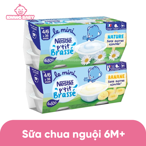 Sữa chua Nestle Petit Brasse vỉ 6x60g