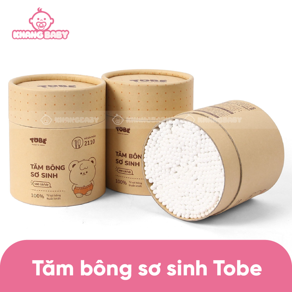 Tăm bông sơ sinh ToBe 400 chiếc